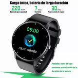 Smartwatch de silicona ZL05 Color negro