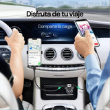 Cargador para auto tipo C carga rapida