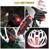 Lampara para Bicicleta multifuncional con 4 modos de luz color negro 10,000 mah